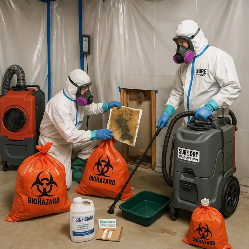Contaminated Water Handling Protocols process in Nokomis, IL