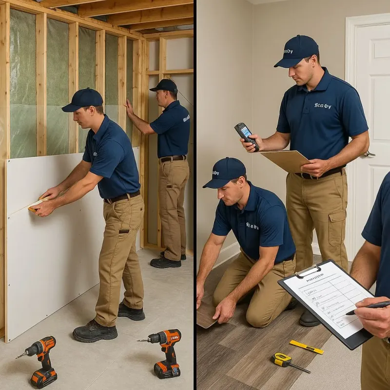Repairs and Reconstruction process in Nokomis, IL
